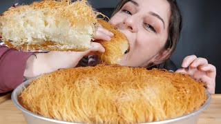 Galaktoboureko Kataifi  ASMR  Böreği  Syrupy  Mukbang [upl. by Pedaias]