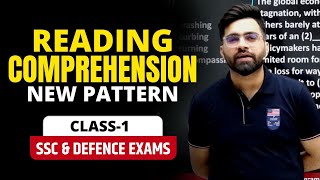 Set1 Reading Comprehension  English For SSC CGL CHSL CPO STENO NDA CDS  Tarun Grover [upl. by Erma]