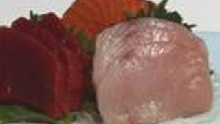 How To Prepare Sashimi  Salmon Tuna amp Yellowtail [upl. by Annai]