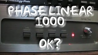 Phase Linear 1000 Series II Hammy Technoid Talks [upl. by Biegel658]