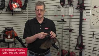 Gator SpeedLoad Installation Ryobi TroyBilt Bolens [upl. by Chadwick]