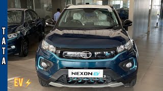 New Tata Nexon EV 2022🔥 Nexon EV Xz Plus LUX Top model  better than Nexon EV Max  tata nexonev [upl. by Aneelahs]