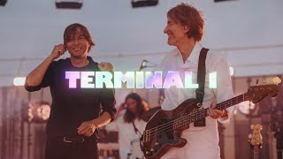 Air  Playground Love feat Gordon Tracks from Phoenix  Live at Terminal 1  Paris CDG Airport [upl. by Talia840]