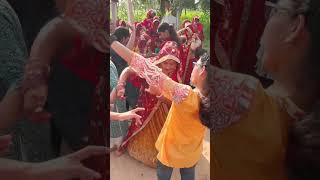 ￼ new Shekhawati dance youtubeshorts rajasthani jaatni wedding shortclips [upl. by Bum]