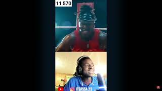 Thick OF it KSI REACTION FUNNY [upl. by Kurtzman489]