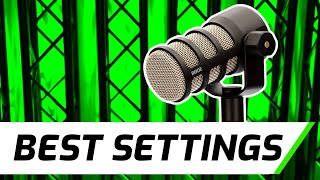 How To Setup Rode PodMic  Best Settings [upl. by Tenner814]