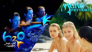 H2O Just Add Water vs Mako Mermaids 🧜‍♀️  FULL SEASON 1 COMPARISON [upl. by Bala]