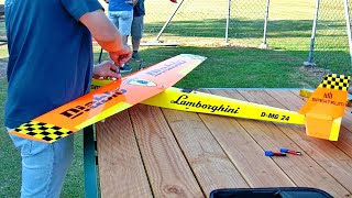 EINPROZENTER RC SPEED UP TO 250 MPH 400 KMH  WOOD CONSTRUCTION  FLIGHT DEMONSTRATION [upl. by Neeoma]