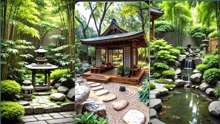 Create Tranquility Beautiful Japanese Zen Garden Ideas for Your Space [upl. by Aserehtairam]