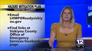 Siskiyou County asking for comments on Hazard Mitigation Plan [upl. by Demmy]