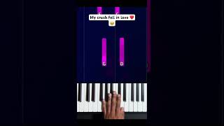 Learn this TRICK if you want impress your crush like me 😳😳 pianosoinapp pianotutorial [upl. by Oswell]