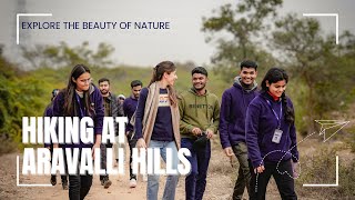 Hiking at Aravalli Hills  Vahani Scholars [upl. by Euv]