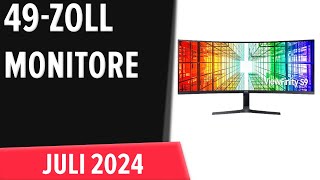 TOP–7 Die besten 49Zoll Monitore Juli 2024 Test amp Vergleich  Deutsch [upl. by Eleynad]