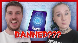 DIGIMON BAN LIST REACTION [upl. by Aliac]