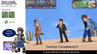 DFFOO GL Cactuar Cacophony II Noel amp Cor with Arciela [upl. by Lyreb]