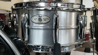 Pearl Sensitone Aluminum 14x65 Snare Drum [upl. by Ylimme]