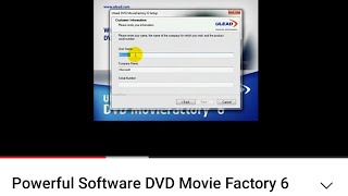 Best Powerful Software DVD Movie Factory 6 Install ডিভিডি রাইটার [upl. by Ahsatak]