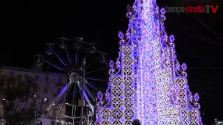 La ruota panoramica di Messina è realtà Euforia e curiosità durante linaugurazione [upl. by Melamie]