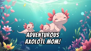 Axolotl Moms Adventure Taking Her Babies to Visit Another Lake [upl. by Crain667]