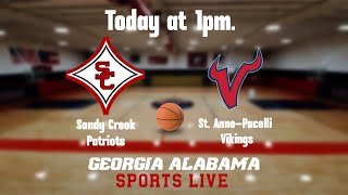 Pacelli Vikings vs Sandy Creek Patriots Basketball LIVE [upl. by Bloomer19]