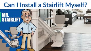 Can I Install a Stairlift Myself  Mr Stairlift  Bruno® [upl. by Bonita]