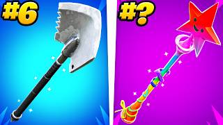 50 BEST Fortnite Pickaxes Season 3 [upl. by Aratal333]