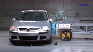 Rust crash test used Volkswagen Golf Generation V 20042008 [upl. by Nahtanhoj]