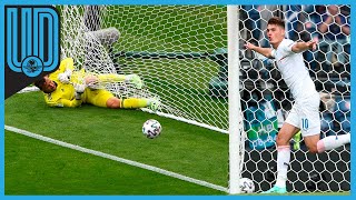 El impresionante gol de Patrik Schick de República Checa en la Eurocopa [upl. by Dodd119]