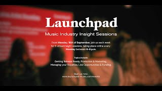 Launchpad Music Industry Insights Session 2024  Week 5 Funding [upl. by Joliet]