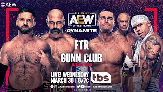 FTR vs The Gunn Club  Tag Team Match  AEW Dynamite 130  WWE 2K22 [upl. by Japeth]