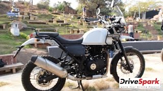 Royal Enfields Himalayan Launch  Review Specifications [upl. by Mure]