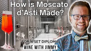 How is Moscato dAsti made For WSET Level 4 Diploma [upl. by Florine]