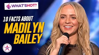 10 Facts You Didnt Know About Madilyn Bailey YouTube Star and Americas Got Talent Finalist [upl. by Yanehs]