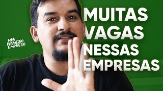 10 EMPRESAS com MUITAS VAGAS de PRIMEIRO EMPREGO em 2024 [upl. by Sirac587]