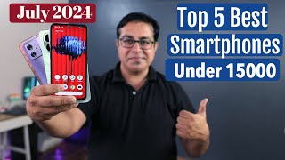 Top 5 Best Phones Under 15000 in July 2024 I Best 5G Mobile Under 15000 [upl. by Rhee]