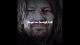 Boromir and Faramir edit  lotr edit lotredit tolkien [upl. by Laefar]