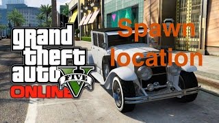 GTA 5 Roosevelt Spawn Location Next Gen PS4XBOX ONE [upl. by Esilana]