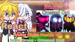 The Seven Deadly Sins React indie cross  Crossed Out CommunityGame GC [upl. by Neruat634]