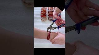 How to remove a bangle stuck in your hand shortvideo [upl. by Yahsan]