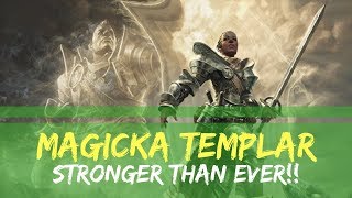 ESO  OP Magicka Templar PVP build video Murkmire [upl. by Aivalf]