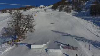 Snowpark Bardonecchia Vacanze di Natale 1617 [upl. by Eirallam]