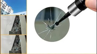 Windshield Cracked Scratch Repair Kit shopatronics [upl. by Nazay]