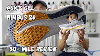 Asics Gel Nimbus 26  The most COMFORTABLE daily trainer [upl. by Mallina198]