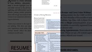 Guide to create Perfect Resume  Harvard Resume Tips  Personality Doctor [upl. by Allenrac]