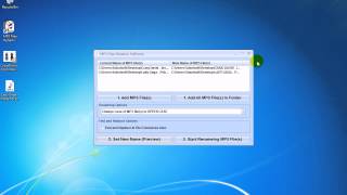 How To Use MP3 Files Rename Software [upl. by Eniawed367]