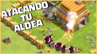 ATACANDO TU ALDEA TH 17 26  CLASH OF CLANS A POR TODAS CON ANIKILO [upl. by Eenram]