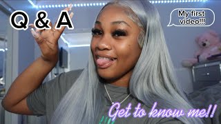 MY FIRST YOUTUBE VIDEO  QampA Get to know me  iammecha [upl. by Larkins]