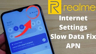 Realme C30 Internet Settings Data Speed Fix  All Realme Net Problem Solved [upl. by Zetrom]