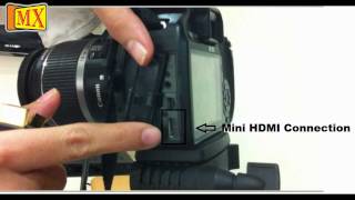 How to DIY Mini HDMI to HDMI Cable for DSLR and HD Cameras [upl. by Laks]