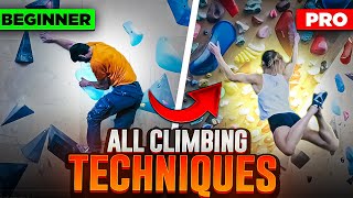 All 86 climbing techniques from beginner to pro with references in description [upl. by Dareg]